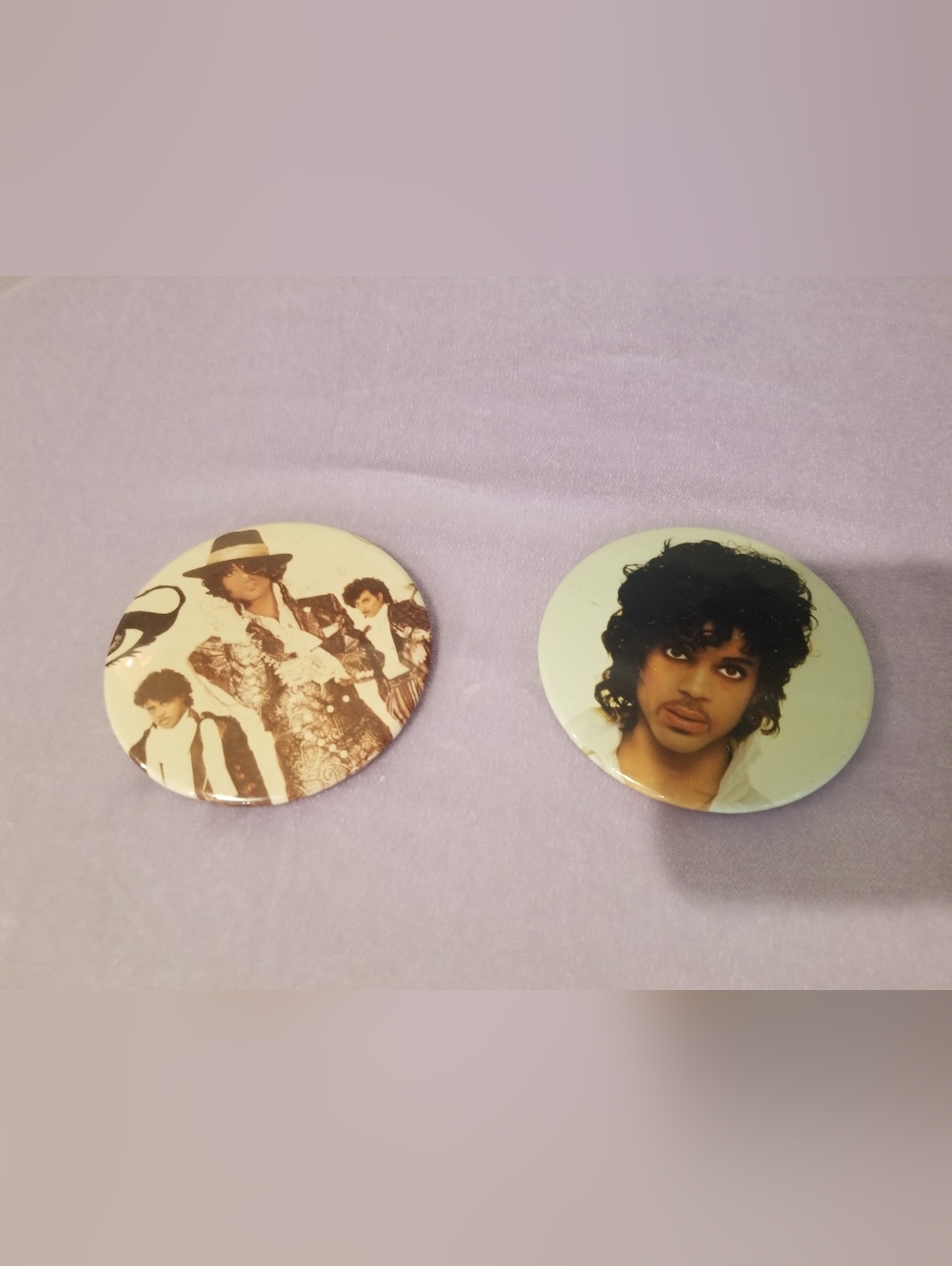 1 Prince and 1 Prince And The Revolution Pinback Button